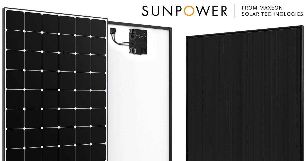 SunPower Maxeon 3 solar panel