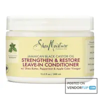 SheaMoisture Jamaican Black Castor Oil Leave-In Conditioner, 11.5 fl oz