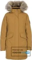 Bettany Women's DLX Waterproof Down Parka Jacket - Sandstone XXS